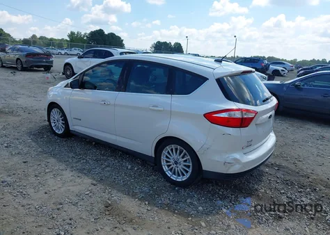 2015 Ford C-Max Hybrid Sel из США, поврежденный, VIN 1FADP5BU2FL124665